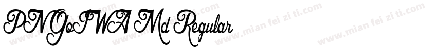 PNGoIWA-Md Regular字体转换